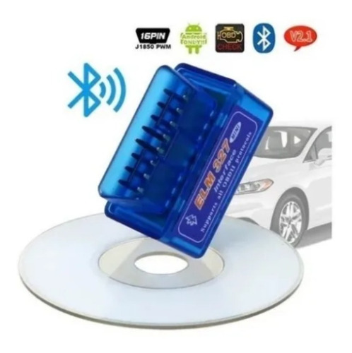 Imagen 2 de 3 de Scanner Para Carros Automotriz Elm327 Interface Obdii