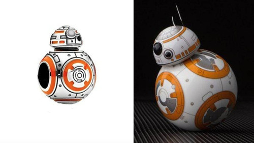 Dije Charm Bb8 (star Wars) - Compatible Con Pulsera Pandora