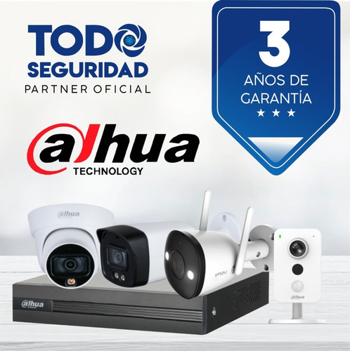 Imagen 7 de 10 de Kit Seguridad Dahua Dvr 16ch + 12 Camara 1080p+ Disco +balun