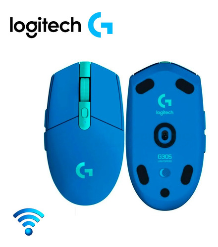 Mouse Inalámbrico Logitech G305 Lightspeed Gamer 12000 Dpi