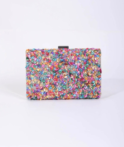 Bolso De Mano Para Dama Fiesta Diamante Clutch Bolsa Boda