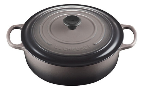 Panela Le Creuset Risotto 30cm Com Pegador Cinza Flint