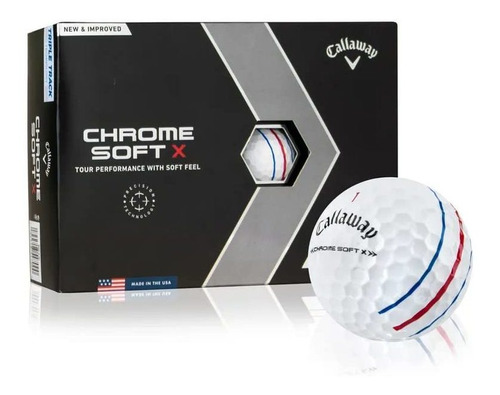 Callaway Golf Chrome Soft Pelota Personalizada Monograma