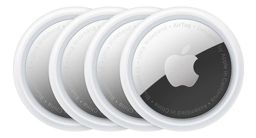 Paquete Apple Airtag Tracker con 4 unidades, original