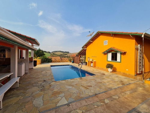 Imagem 16 de 26 de Linda Chácara Com 2 Dormitórios, Piscina, Jardim, Horta, Bem Localizada, À Venda, 500 M² Por R$ 460.000 - Zona Rural - Pinhalzinho/sp - Ch1038