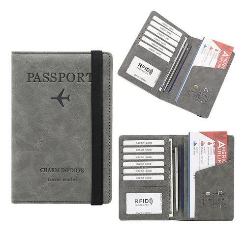 Identificación De La Cartera Del Titular Del Pasaporte Rfid