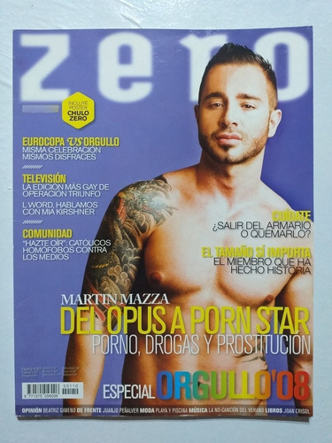 Revista Zero # 110. Lgbt. Gay. 