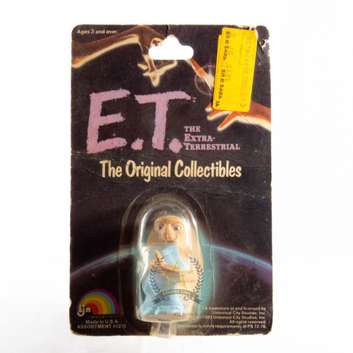 Et Ljn 1982 Vintage Original 3 Manta Azul  Golden Toys