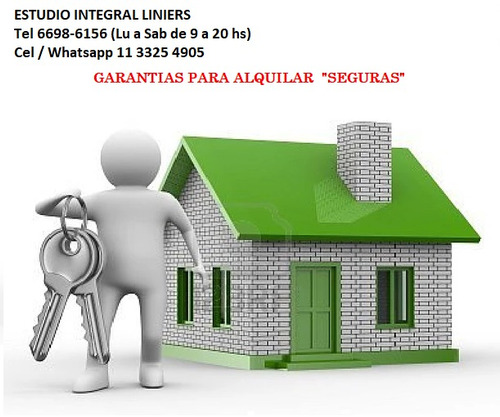 Imagen 1 de 1 de Garantias P/ Alquilar /garante Propietario Capital/provincia