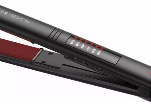 Plancha De Pelo Gama Bella Tourmaline Red Ion Led Cs