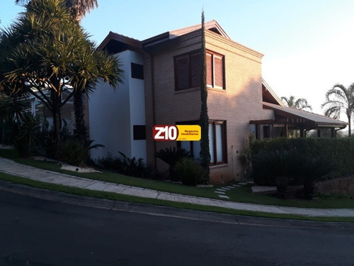 Imagem 4 de 30 de Z10 Imoveis Indaiatuba - Ca09560 - Ac.445m² - At.535,00m² - Suntuoso Sobrado Diferenciado Em Condomínio Alto Padrão - Vila Paradiso - Ca09560 - 69825407