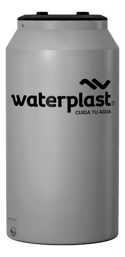 Tanque De Agua Tricapa Gris Slim Delgado 500 Lt Waterplast 