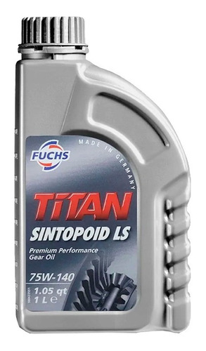 2 Óleo Fuchs Titan Sintopoid Ls Sae 75w-140 1l