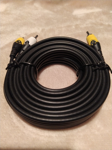 Imagen 7 de 7 de Cable De Audio Stereo Rca De 12 Pies Radioshack Nuevo.