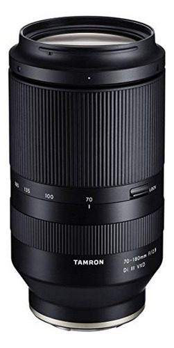 Tamron 70-180mm F/2.8 Di Iii Vxd Sony Full Frame/aps-c E-mount, Negro