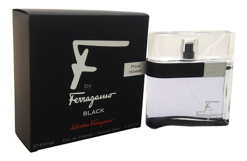 Perfume F By Black Ferragamo  Salvatore Ferragamo Edt 100 Ml
