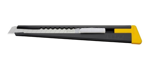Imagem 4 de 5 de Estilete 9mm Profissional Olfa 180 Black Precisão Metal