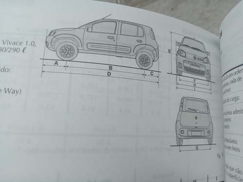 Fiat Uno 2011 Manual Do Proprietário Vivace Way Attractive (Usado)