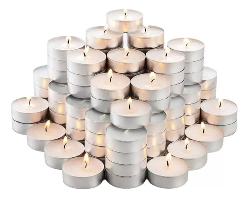 Pack 100 Velas Esoterismo Decoración Limpieza Evento 35x10mm