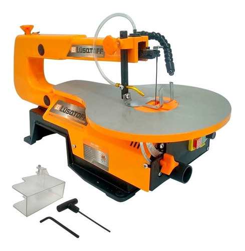 Sierra Caladora Banco Madera Vel Variable 200w Lusqtoff
