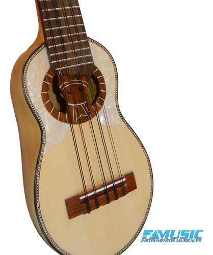 Imagen 2 de 10 de Combo Premium Charango L+soporte+encordado+afinador