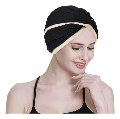Gorro Turbante Para Mujer, Accesorio Suave Y Transpirable