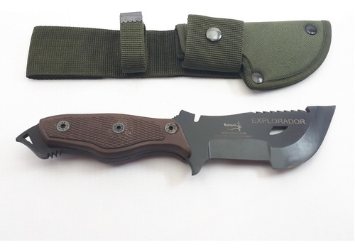 Cuchillo Yarara Explorador Hoja 12.5 Cm Con Vaina Superviven