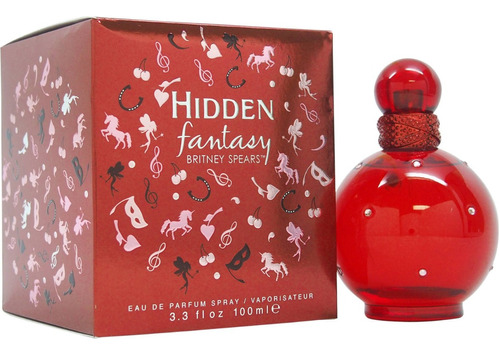 Hidden Fantasy Britney Spears 100ml Edp Perfume Original