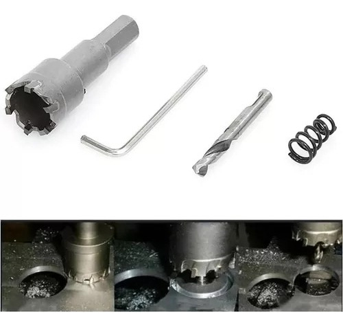 13 Brocas Sierras Corta Circle Metal 16-53 Mm Hss Acero Inox