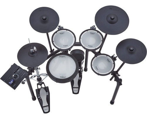 Batería electrónica Roland TD-17Kvx2 V-Drums TD17Kvx2 con soporte, color negro