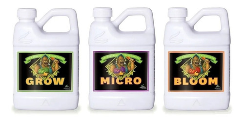 Advanced Nutrients Bases Micro + Grow + Bloom 500 Cc