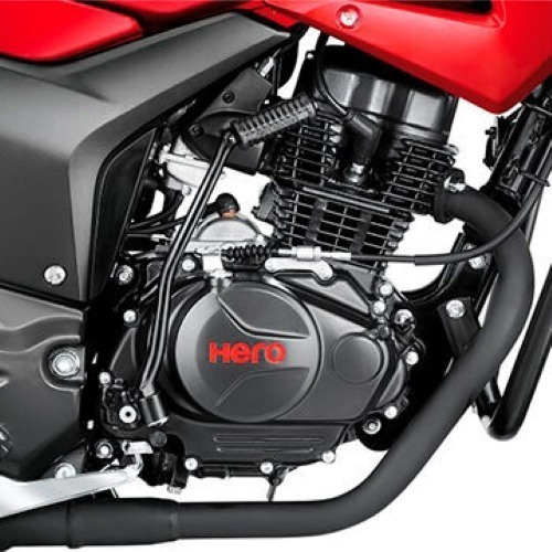 Imagen 6 de 24 de Moto Hero Hunk 150 Dd + Baúl De Regalo 2023