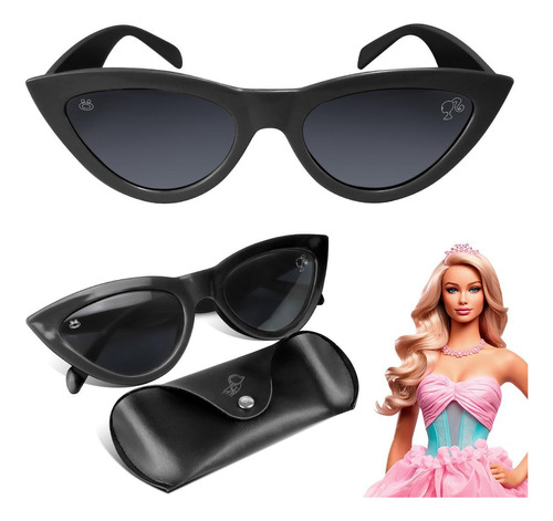Óculos De Sol Barbie Kids - Proteção Uv | Case Exclusiva