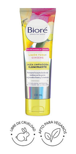 Imagen 3 de 3 de Bioré Jalea Limpiadora Iluminante