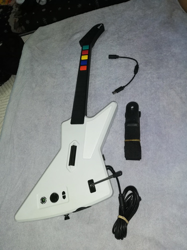 Guitarra Xplorer Para Xbox 360 Guitar Hero Alambrica (de Uso