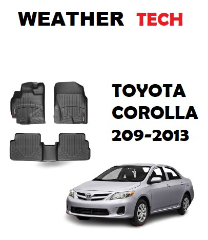 Alfombras Weather Tech Toyota Corolla 2009-2013