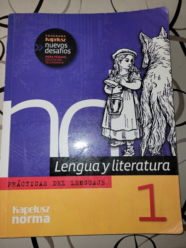 Libro Lengua Y Literatura 1 Kapelusz