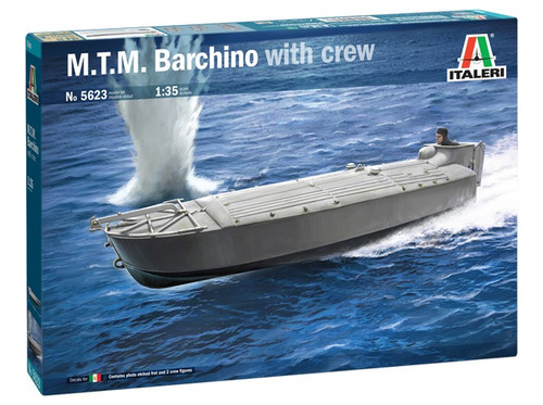 Italeri 5623 M.t.m. Barchino With Crew 1/35