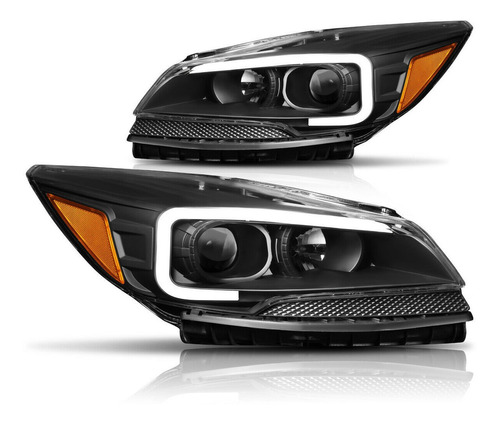 Faros Ford Escape Proyector 13-16 Angel Eye Led Bajo Pedido