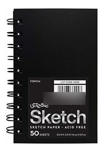 Escritura - Cuadernos - Ucreate Mini Poly Cover Sketch Book,