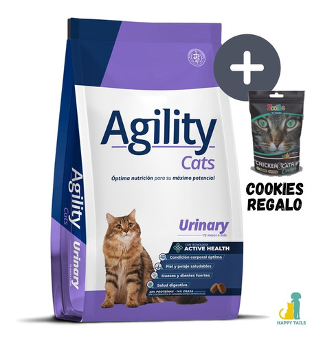 Agility Cats Urinary X 10 Kg - Happy Tails