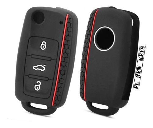 Funda Silicon Llave Volkswagen Jetta Golf Beetle Bora Vento.