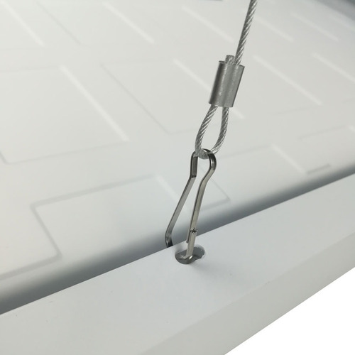 Imagen 7 de 8 de Kit De Suspension Para Panel Led, Plafones 120x30,60x60, Etc