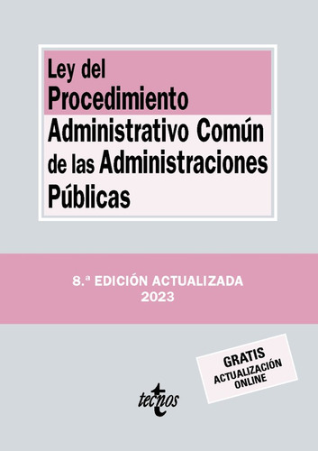 Libro Ley Del Procedimiento Administrativo Comun De Las A...