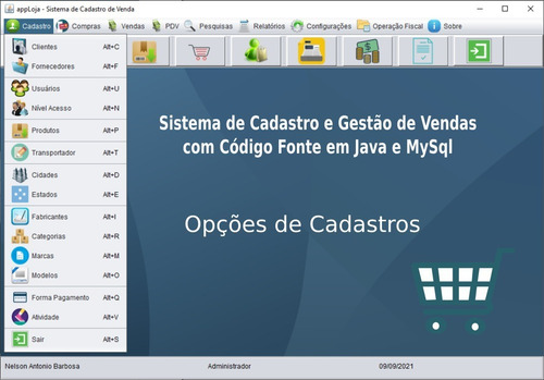 Código Fonte De Sistema De Vendas Em Java