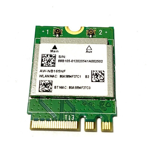 Placa Azureware Wifi Netbook G5 G6 Exo Bgh Bangho 5ta 6ta