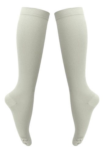 Calcetines De Compresión Para Mujer Con Cierre, 1 Par, 15