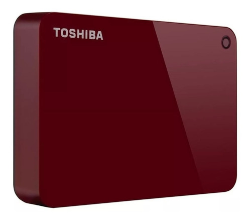 Disco Duro Externo Toshiba Canvio Advance 2 Tb Rojo