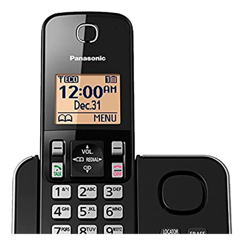 Telefone Sem Fio Panasonic Dect C/ Ramal 2 Bases E Memoria