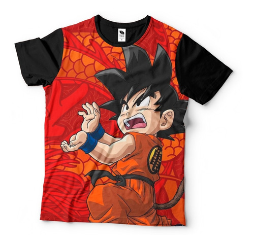 Camisa Camiseta Dragon Ball Z Super Goku Criança | MercadoLivre